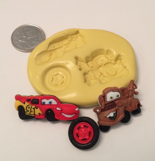 Cars Silicone Mold Set
